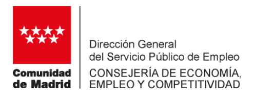 empleo y competividad comunidad de madrid